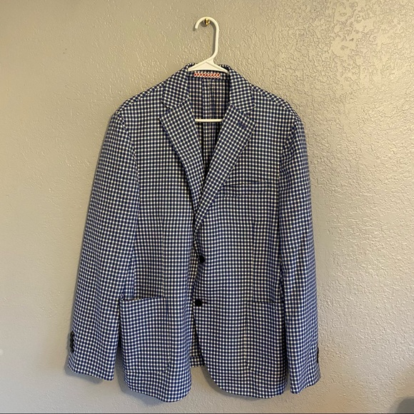 EREDI PISANO CHECKERED SUIT JACKET - Picture 3 of 13